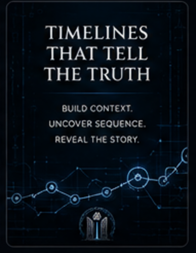 Timelines that tell the truth